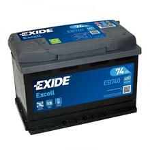 Aku Exide EB740 12V, 74 Ah, 680 A