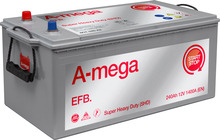 Akumulaator A-Mega EFB SHD 12V, 240 Ah, 1400 A