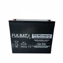 Akumulaator Fulbat VRLA 12V, 80 Ah, AGM