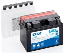 Aku Exide ETZ14-BS AGM, 11,2 Ah