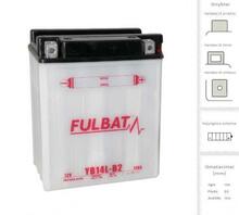 Akumulaator Fulbat YB14L-B2 12V, 14 Ah, 175