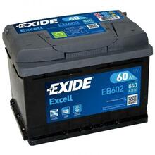 Aku Exide EB602 12V, 60 Ah, 540 A