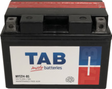 Mootorratta aku TAB Moto AGM YTZ14S 12V, 11,2 Ah, 230 A