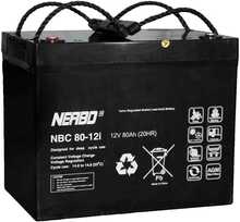 Aku Nerbo NBC 80-12i 12V, 80 Ah, AGM