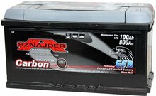 Akumulaator ZAP Carbon EFB 12V, 100 Ah, 800 A