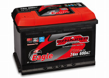 Akumulaator Sznajder Eagle Calcium Plus SZE74L 12V, 74 Ah, 680 A