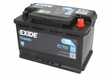 Akumulaator Exide EC700 12V, 70 Ah, 640 A D+