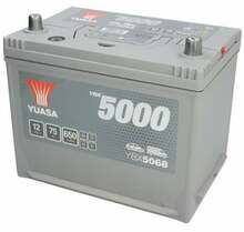 Akumulator Yuasa YBX5068 12V, 75 Ah, 650 A