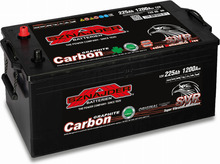 Akumulaator Sznajder Carbon Truck EFB 12V, 225 Ah, 1200 A EN