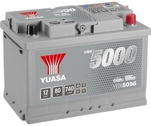 Akumulaator Yuasa YBX5096 12V, 80 Ah, 760 A