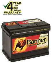 Akumulaator Banner Running Bull AGM 12V, 60 Ah, 640 A