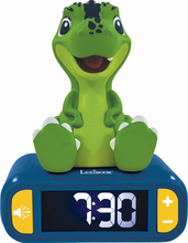 Laste äratuskell Lexibook Dino RL800DINO digitaalne 3D