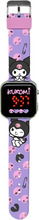 Laste LED kell Kuromi KU00001