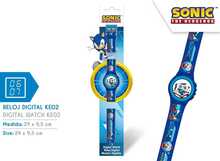 Laste digitaalne kell Sonic, sinine