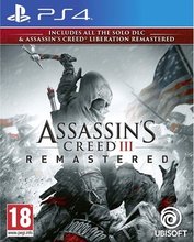Assassin's Creed III and Liberation Remastered PS4