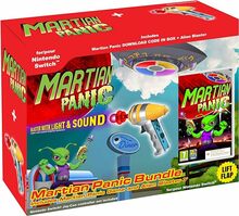 Martian Panic Game and Blaster Gun Bundle Nintendo Switch