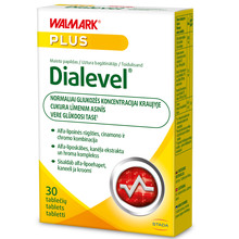 Toidulisand Walmark DiaLevel, 30 tabletti