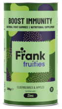 Toidulisand Frank Fruities Boost Immunity, kummikarud, 80 tk