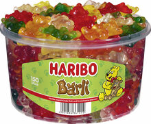 Kummikommid Haribo Barli, 1.2 kg