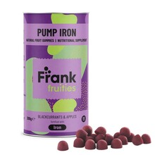 Toidulisand Frank Fruities Pump Iron, raua kummikommi, 80 tk