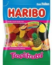 Tarretiskommid Haribo TropiFrutti, 175 g