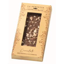 Šokolaad Antica Torroneria Piemontese La Perfetta tavoletta cioccolato con granella di torrone, 85 g