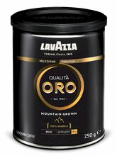 Jahvatatud kohv Lavazza Qualita Oro Mountain Grown metallkarbis, 250 g