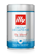 Jahvatatud kohv Illy, kofeiinivaba, 250 g
