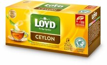 Aromatiseeritud must tee Loyd Ceylon, 25 x 2 g