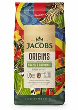 Kohvioad Jacobs Origins Brazil & Colombia, 1 kg