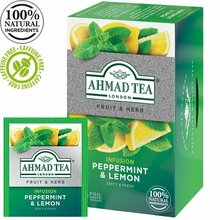 Taimetee Ahmad Peppermint & Lemon, 20 kotikest