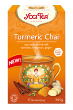 Ajurveeda vürtsitee Yogi Tea kurkumiga, 17 tk