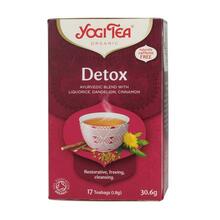 Ajurveeda tee Yogi Tea Detox, 17 kotikest, 30 g