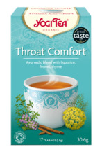 Ajurveeda tee Yogi Tea Throat Comfort, ökoloogiline, 17 tk