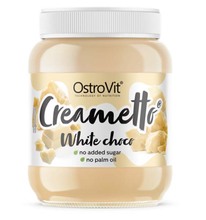 Valge šokolaadikreem OstroVit Creametto White Choco, 350 g