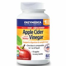 Õunasiidriäädika kapslid Enzymedica Apple Cider Vinegar, 120 tk