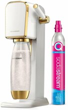 Sodamasin Sodastream Art, valge/kuldne, mudel 1013511415
