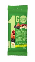 Kuivatatud marjade ja pähklite segu Arimex 1GO, 50 g