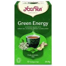 Ajurveeda roheline tee Yogi Tea Green Energy, ökoloogiline, 17 kotikest