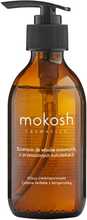 Šampoon nõrkadele juustele kuivade otstega Mokosh, roheline tee ja bergamot, 200 ml