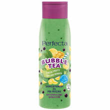 Dušigeel Perfecta Bubble Tea, värsked puuviljad + roheline tee, 400 ml