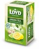 Roheline tee Loyd sidruni-laimi ja ingveri maitsega, 20 x 1.7 g
