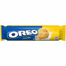 Küpsised Oreo Golden vanillimaitselise täidisega, 154 g