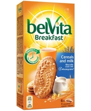 Küpsised Belvita, 5 teravilja, piima, 300 g