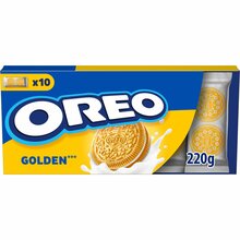 Küpsised Oreo vanillimaitselise täidisega, 10x22 g