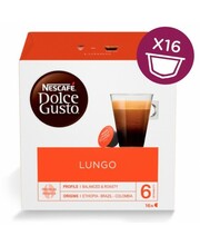Kohvikapslid Nescafe Dolce Gusto Lungo, 16 kapslit, 104-112 g