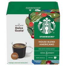 Kohvikapslid Starbucks House Blend Americano, 12 tk