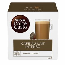 Kohvikapslid Nescafe Dolce Gusto Cafe Au Lait Intenso, 16 kapslit, 160 g