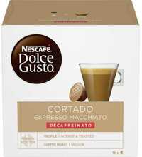Kohvikapslid Nescafe Dolce Gusto Espresso Cortado Decafeinato, 16 tk