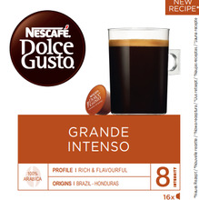 Kohvikapslid Nescafe Dolce Gusto Grande Intenso, 16 kapslit, 144 g